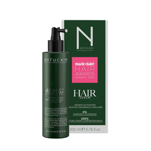 Testsieger Haarserum gegen Haarausfall Natucain | Aktiviert Haarwuchs & Anti Haarausfall | Hormonfreies Haarwuchsmittel für Frauen und Männer | Made in Germany | 200 ml…