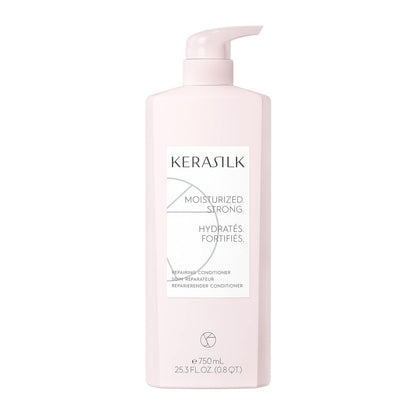 Kerasilk Essential, Reparierender Conditioner für gestresstes und strapaziertes Haar, 750ml