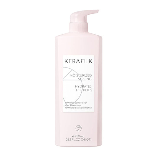 Kerasilk Essential, Reparierender Conditioner für gestresstes und strapaziertes Haar, 750ml