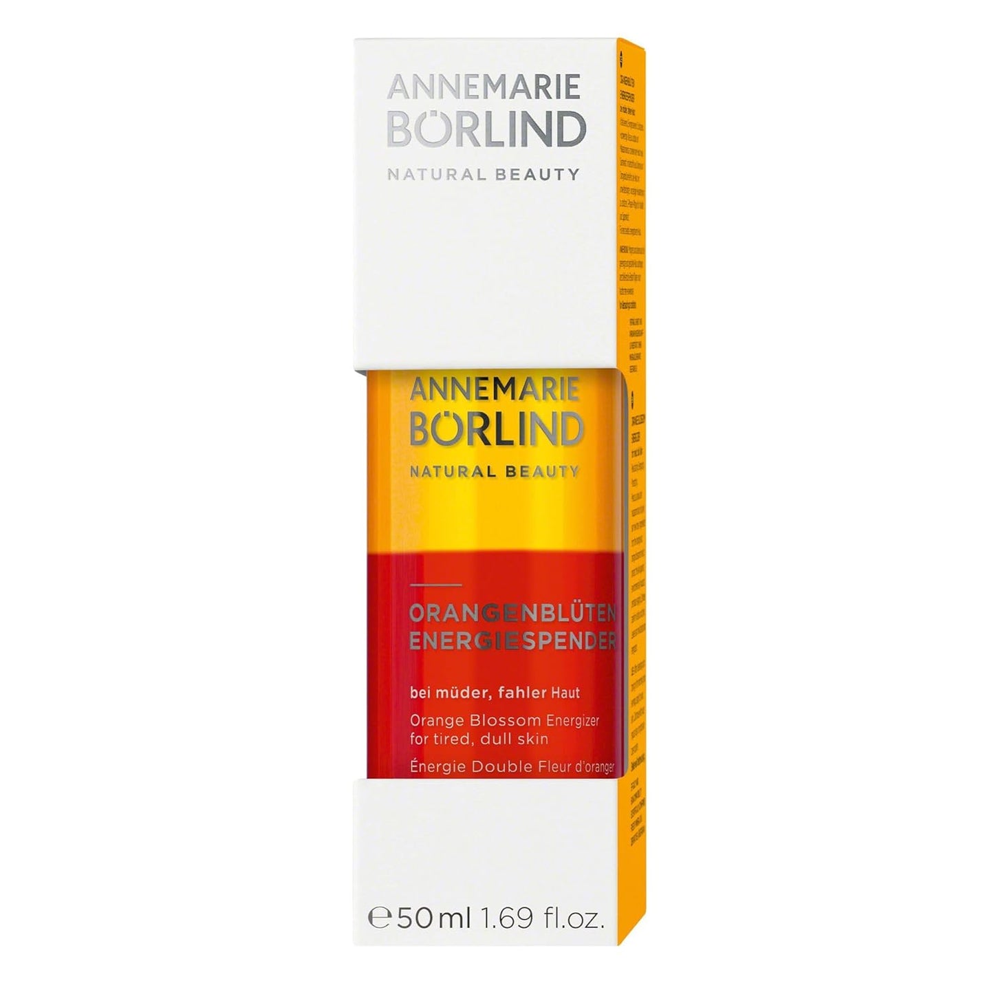 ANNEMARIE BÖRLIND ORANGENBLÜTEN ENERGIESPENDER (50ml) - Bei Müder Und Fahler Haut - 2-Phasen-Pflege Für Vitalität Und Spannkraft - Für eine belebte, Energetisierte Haut