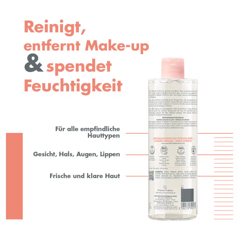 Avène Makeup Removing Micellar Water 400 ml