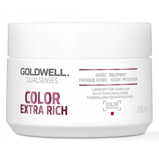 Goldwell Dualsenses Color Extra Rich 60 Sek Pflegekur für kräftiges bis widerspenstiges Haar, 200 ml